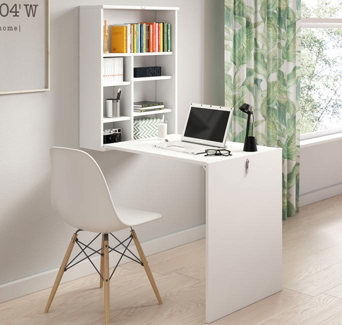 Petit bureau : 21 meubles gain de place pour petits espaces